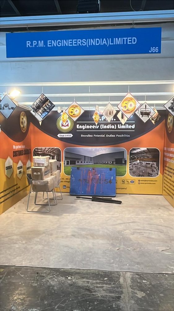RPM Engineering exhibition booth by MISO EXPO at Anuga Foodtech 2025, Mumbai