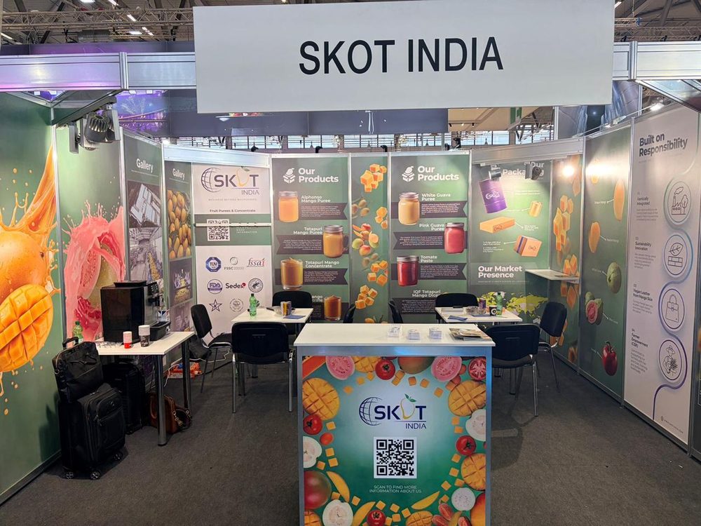 Skot India exhibition booth by MISO EXPO at Anuga Cologne 2025, Germany