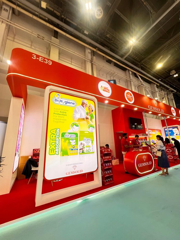 Beautyworld Dubai 2025 exhibition booth by MISO EXPO at 