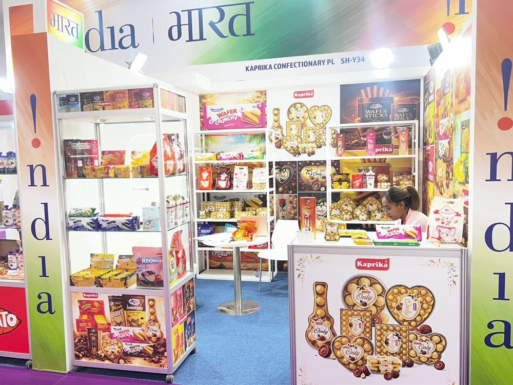 Kaprika Foods exhibition booth by MISO EXPO at Gulffood Dubai 2026