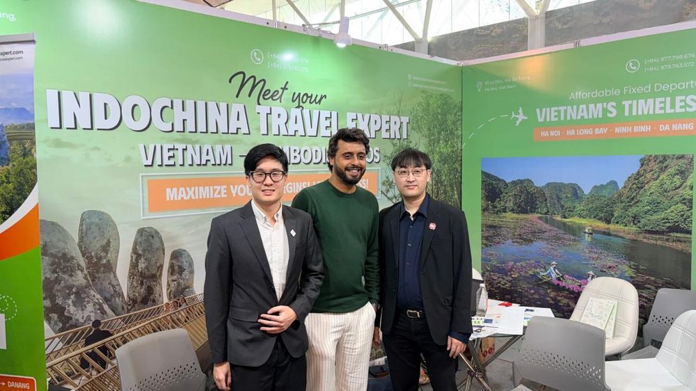 Indo China Travel exhibition booth by MISO EXPO at Satte 2026, Delhi