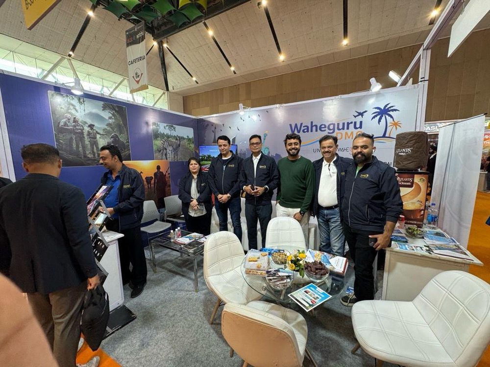 Waheguru DMC exhibition booth by MISO EXPO at Satte 2026, Delhi
